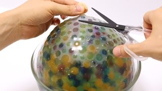 3000 Orbeez Balloon Experiment Cutting Open [upl. by Richman729]