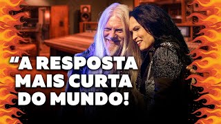 Tarja Turunen e Marko Hietala exNightwish Resposta Curta [upl. by Otrebmuh]