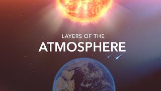 Layers of the Atmosphere Animation [upl. by Haggerty]