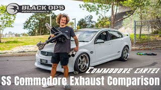 VE SS Commodore V8 Exhaust Comparison  Jpipes Straight pipes Sports Mufflers [upl. by Clintock]