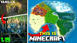 Upgrading Minecraft’s Lush 118 Caves To Deep Dark 119 In The ULTIMATE Survival World  Part 7 [upl. by Tomlin]