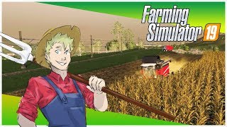 NOČNÉ HNOJENIE a ZBER KUKURICE  Farming Simulator 19  06 [upl. by Laaspere]