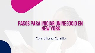 Pasos para iniciar un negocio en New York City [upl. by Sabine]