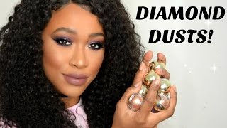 LA SPLASH DIAMOND DUST SWATCHES amp TUTORIAL [upl. by Ayim]