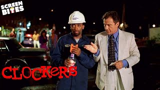 Clockers Rodney Bat smashing goes off scene [upl. by Aciretehs]