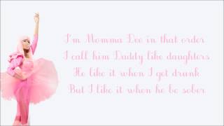 High School  Nicki Minaj Lyrics HD Nicki only [upl. by Shandra1]