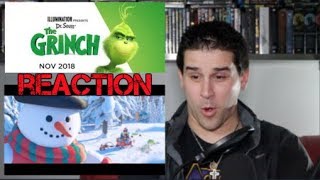 THE GRINCH 2018  Trailer 1  REACTION [upl. by Nylkaj]