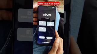 Vivo Y20G Hard Reset Google account remove lock kase tode sabhi smartphone shorts short [upl. by Opaline913]