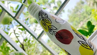 Sjannat diy bottleart painting  Bottle art 🤩🎨 [upl. by Lali687]