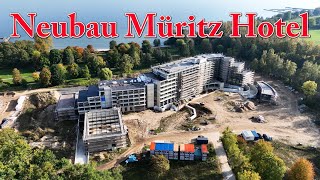 Neubau Müritz Hotel  Aktueller Bauzustand 7 Jahre nach der spektakulären Sprengung des alten Hotels [upl. by Saiasi755]