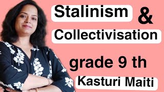 Stalinism and collectivisation  Russian Revolution for grade 9 th [upl. by Annayar]