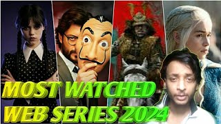 Top 5 Most Watched Hollywood Web Series Of 2024 [upl. by Arahset621]