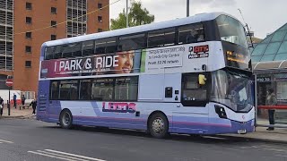 Service 49  First West Yorkshire Wright StreetDeck 35213 SL16 RFY [upl. by Isleen]