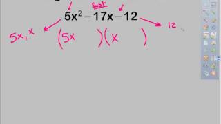 Factoring Difficult Trinomials [upl. by Assiluy42]