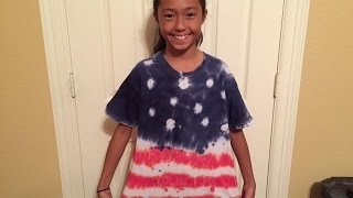 DIY Tie Dye USA Shirt [upl. by Leventhal414]