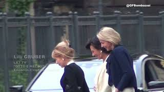 BILDERBERG MEETING 2016  Lilli Gruber Ana Botín Julia Jäkel [upl. by Yeltrab]