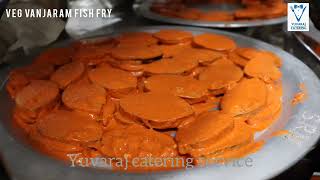 Yuvaraj Catering service  Veg Vanjaram Fish Fry  வெஜ் வஞ்சர மீன்  Veg Fish [upl. by Eisdnil]