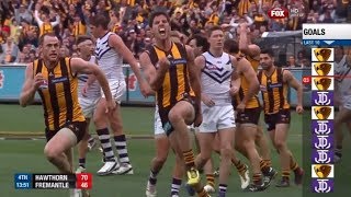 AFL 2013 Grand Final  Hawthorn highlights vs Fremantle [upl. by Burnside]