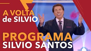 A VOLTA DE SILVIO SANTOS – 01052022 [upl. by Ayam]