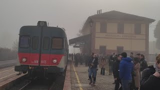 Treno storico sulla Asti  Chivasso  10 novembre 2024 [upl. by Allevon]