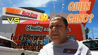 Compre la Bateria de Mi Auto  donde es Mejor Autozone o en Oreillys [upl. by Sykleb30]