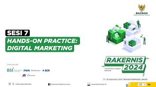 RAKERNIS IT 2024  Sesi 7  Handson Practice Digital Marketing [upl. by Ciel643]