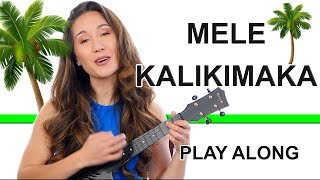 Mele Kalikimaka Ukulele Play Along [upl. by Cerallua]