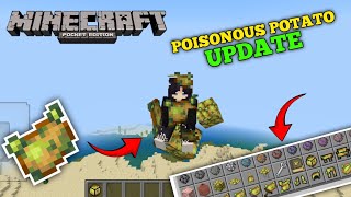 Play Poisonous Potato update in MCPE  April fool update MINECRAFT 🔥😲 [upl. by Sedgewake]