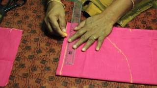 how to cut lining blouse cutting in tamil part 1 [upl. by Vanden]