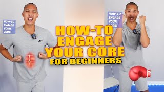 HowTo Engage Your Core for Beginners [upl. by Leonsis]