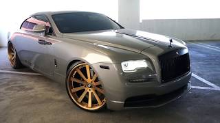 RDBLA Rolls Royce GOLD Crazy Color Changing Range Rover [upl. by Gombach]