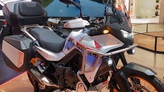 2025 Honda Transalp 750 is cooler and has a bigger engine Top Best Adventure [upl. by Anekam15]