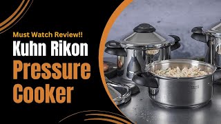 Efficient Cooking with Kuhn Rikon Duromatic Top Pressure Cooker Review Kitchens Culinary Marvel [upl. by Acemaj]