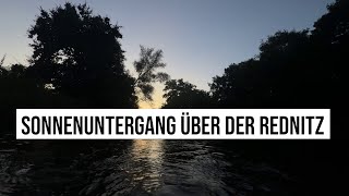 15082024 Nürnberg Sonnenuntergang über der Rednitz Oberasbach Stein Fürth [upl. by Yenetruoc]