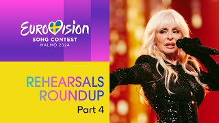 Eurovision Song Contest  Rehearsals Roundup Part 4  Malmö 2024 UnitedByMusic [upl. by Yaffit]