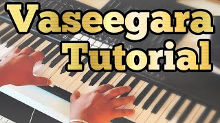 Vaseegara  Zara Zara Piano Tutorial  Minnale  Harris Jayaraj  Rehnaa Hai Terre Dil Mein [upl. by Atalante201]