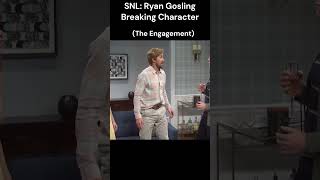 SNL Ryan Gosling Breaking Character The Engagement [upl. by Currier]