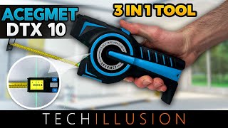 🔥WHAT IS THAT🧐 The ULTIMATE 3 in 1 Measuring device😱 Acegmet DTX10 Distance Meter Review amp Test [upl. by Catharine487]