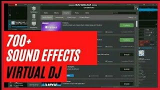 Downloading All EFFECTS on VIRTUAL DJ 2022  virtual DJ 2021 tutorials [upl. by Bellda767]