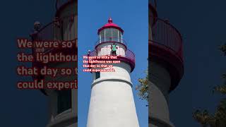 Lighthouse in Marblehead Ohio lighthouse family familyvlog familytime [upl. by Gamaliel]