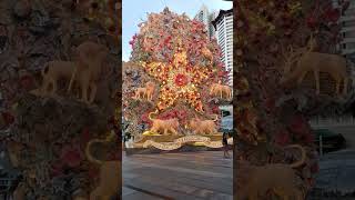 First Christmas tree at orchard road shorts Nenethvlog [upl. by Eiramlirpa]