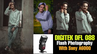 Digitek Dfl 088  Flash Photography With Sony A6000  Best Flash For Sony A6000  in HIndi 2022 [upl. by Arly983]