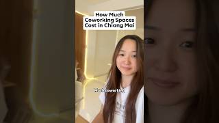 How Much COWORKING SPACES COST in Chiang Mai Thailand [upl. by Yentruok]