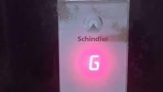 Schindler Lift In A Saviour Street Crossings Republik Ghaziabad [upl. by Essyle]