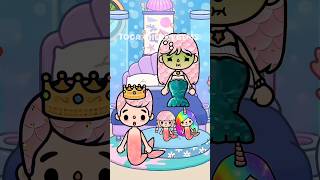 Im mermaid but Im unicorn too and my family hates me 😭🧜‍♀️🦄 tocaboca tocalifeworld shorts [upl. by Aimahs]