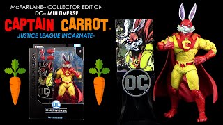 McFarlane ™ Captain Carrot ™ DC ™ Multiverse  Justice League Incarnate ™ Unboxing amp Review German [upl. by Sigfried]