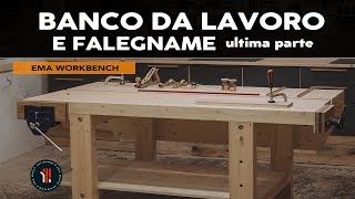 Come costruire un BANCO DA LAVOROFALEGNAME fai da te pt4 🛠️ EMA WORKBENCH [upl. by Uv]