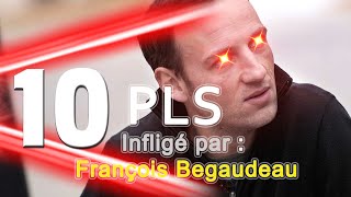 10 PLS Infligées par  François Begaudeau [upl. by Peih]