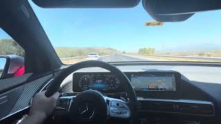 MERCEDES EQC 400 4MATIC POV DRIVE AYDINIZMIR OTOYOLU 1 [upl. by Asim]