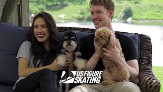 Meet Madison Chock amp Evan Bates Balance and Creativity [upl. by Airretal]